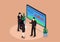 Isometric meeting business