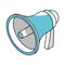isometric megaphone icon