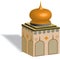 Isometric Mosque Icon and Illustration