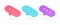 Isometric multicolored speech bubble quick tips set 3d icon vector internet social networks dialogue