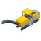 Isometric pavement milling, cold planing, asphalt milling, or profiling. Process of removing part of the surface of a
