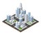 Isometric perspective city