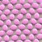 Isometric Pink Piggybanks in a Tight Grid on a Simple Concrete Surface