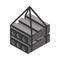 Isometric repair construction material steel pallets work tool and equipment flat style icon design