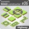 Isometric road constructor