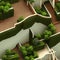 isometric road map tile of luxury villa