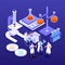 Isometric Scientific Laboratory Concept