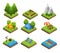 Isometric Traveling Camping Collection