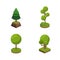 Isometric trees design