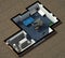 Isometric view of a furnished house