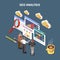 Isometric Web SEO Composition