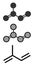 Isoprene, rubber (polyisoprene) building block (monomer