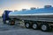 Isothermal tank truck