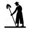 Isotype Style Pictogram Of Cleaner By Gerd Arntz