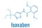 Isoxaben herbicide molecule. Skeletal formula.