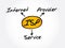 ISP - Internet Service Provider acronym, technology concept