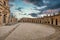 Ispica Sicily Italy. Church of Santa Maria Maggiore and loggiato del Sinatra