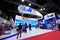 Israel Aircraft Industries (IAI) showcasing its military aerospace technology at Singapore Airshow