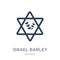 Israel Barley icon. Trendy flat vector Israel Barley icon on white background from Religion collection