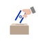 Israel elections ballot box