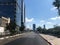 Israel. Empty Tel Aviv streets during Yom Kipur national holiday