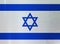 Israel Flag Metallic Texture Abstract Background