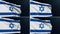 israel flag star david jerusalem symbol set of 4