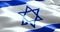 Israel flag waving texture fabric background, crisis of and islam palestine, risk war