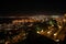 Israel, Haifa nigth view