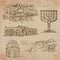 Israel - An hand drawn collection. Vector pack.