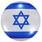 Israel national flag button