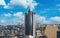 Israel, panoramic skyline view of Haifa downtown and historic center