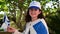 Israeli Jewish Little Girl With Israel Flag