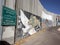 Israeli separation wall in the West Bank town of Bethlehem