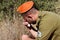 Israeli soldier mourns and cries for the fallen soldiers of Israel on the Yom HaZikaron - Israel Memorial Day