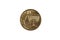 Israeli Ten Agorot Coin Isolated On white