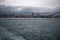Istanbul Bosphorus Sea in a Dramatic Day