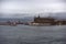 Istanbul Bosphorus Sea in a Dramatic Day