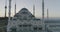 Istanbul Camlica Mosque and Bosphorus Sunset