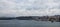 Istanbul Golden Horn, Eminonu, Galata Bridge. Panoramic view