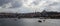 Istanbul Golden Horn, Eminonu, Galata Bridge. Panoramic view