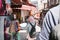 Istanbul, June 16, 2018: a Lot of people are locals at the Grand Bazaar during the Ramadan celebrations.