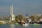 Istanbul, Kadikoy pier. Protocol Haydarpasa Mosque