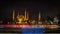 Istanbul. the night. Fountain. Blue Mosque