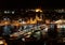 Istanbul night view with Galata Bridge and Yeni Cami Mosque (New Mosque)