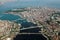 Istanbul Old City and Golden Horn, aerial view