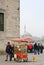 Istanbul. People around the New Mosque