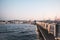 Istanbul skyline form Galata Bridge, Blue mosque, Turkey