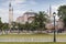 Istanbul street view. Hagia Sophia