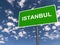 Istanbul traffic sign